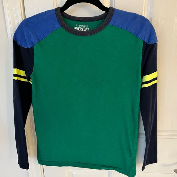 Crewcuts Everyday Baseball Style Long Sleeve Shirt - Picture 1 of 3